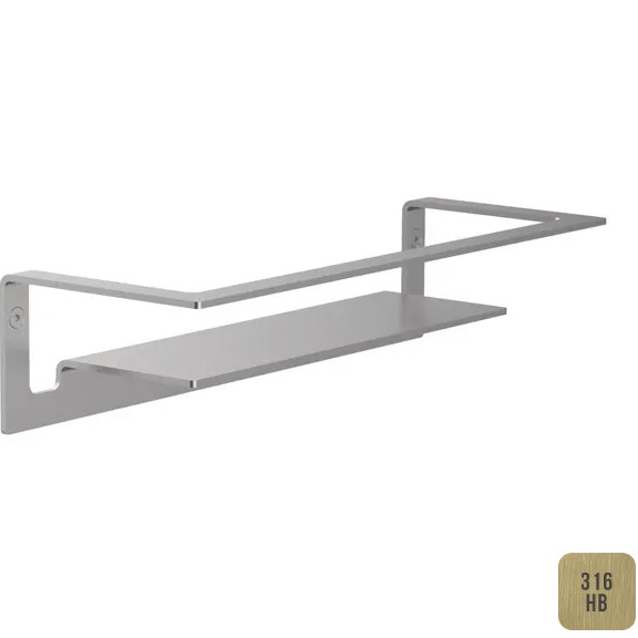 Полочка Almar Showers Accessoriesм 30 см E300001.HB316 (латунь брашированная)