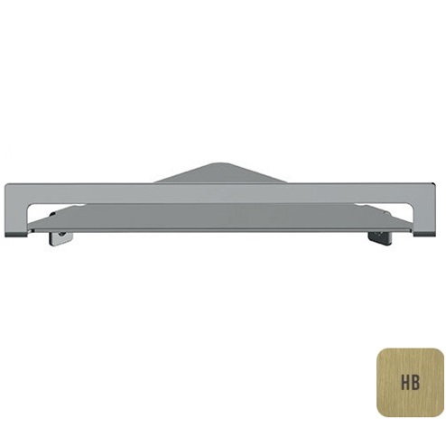 Полочка угловая, подвесная Almar 21.6x21.6см E300002.HB (латунь брашированная)
