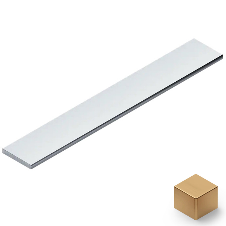 Полоса алюминий 15 мм Neexy PV88-04 (золото матовое), 2.7 м.