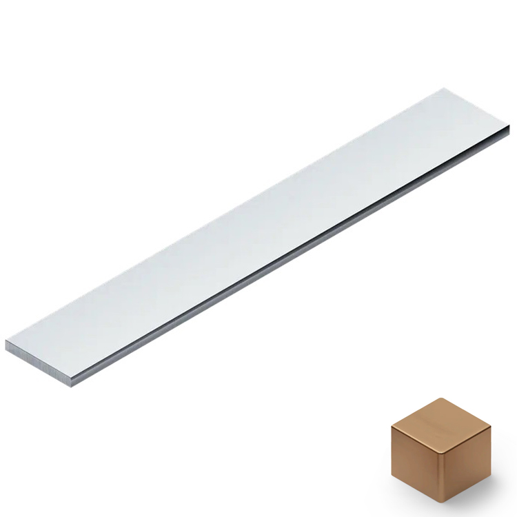 Полоса алюминий 15 мм Neexy PV88-06 (бронза матовая), 2.7 м.