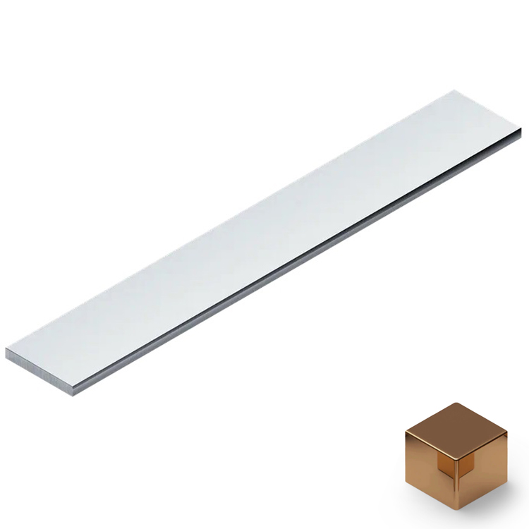 Полоса алюминий 15 мм Neexy PV88-07 (бронза блестящая), 2.7 м.