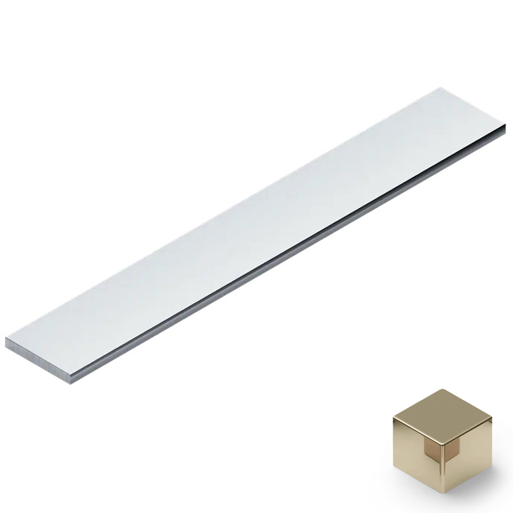 Полоса алюминий 15 мм Neexy PV88-09 (шампань блестящая), 2.7 м.