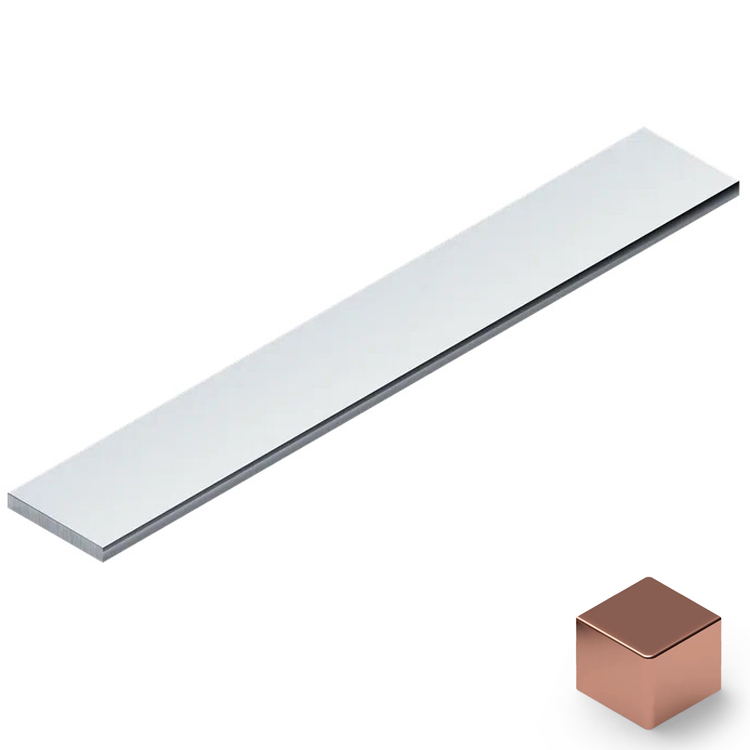 Полоса алюминий 20 мм Neexy PV89-15 (розовый блестящий), 2.7 м.