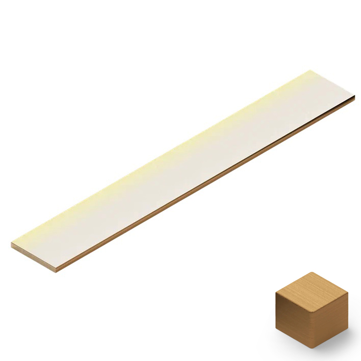 Полоса латунь 20 мм Neexy PVL89-03 (латунь брашированная), 2.7 м.