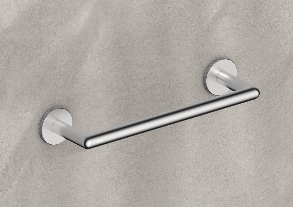 Полотенцедержатель 28.5 см Abber Pol 316 AA1953BST (сталь брашированная)