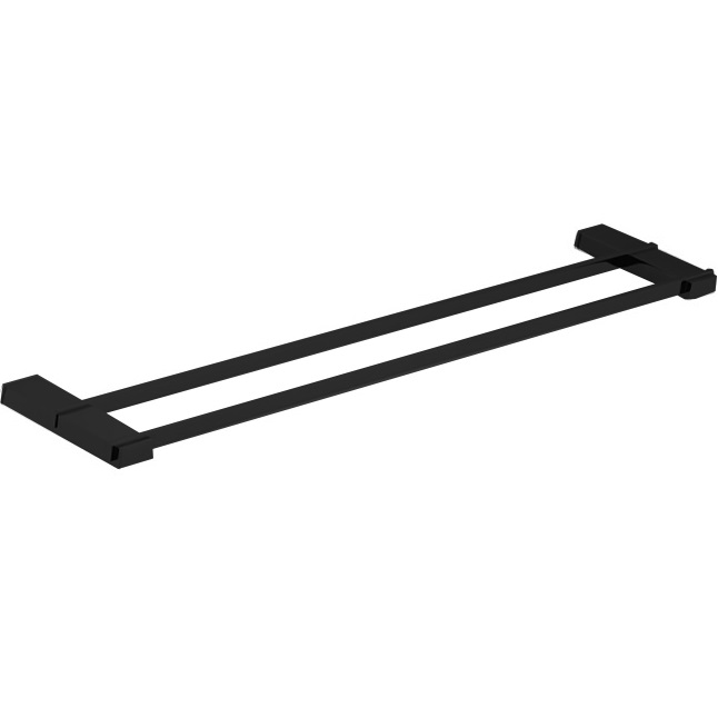 Полотенцедержатель 40см. Fima Carlo Frattini Accessori F6021/40NS (черный матовый), двойной