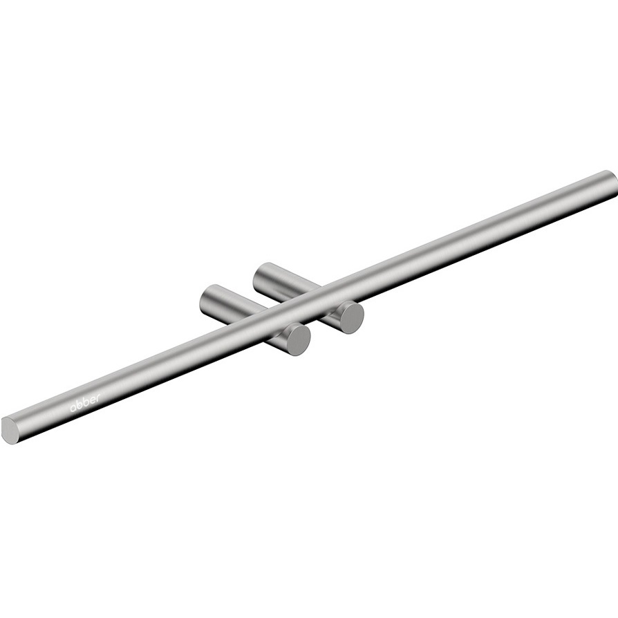 Полотенцедержатель Abber Osten 316 AA1855BST 52.4 см (сталь брашированная), двойной