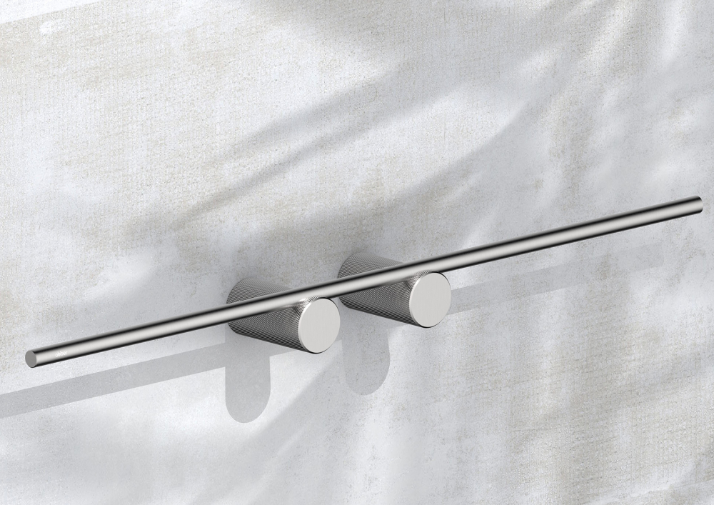 Полотенцедержатель 60 см Abber Pol 316 AA1955BST (сталь брашированная), двойной