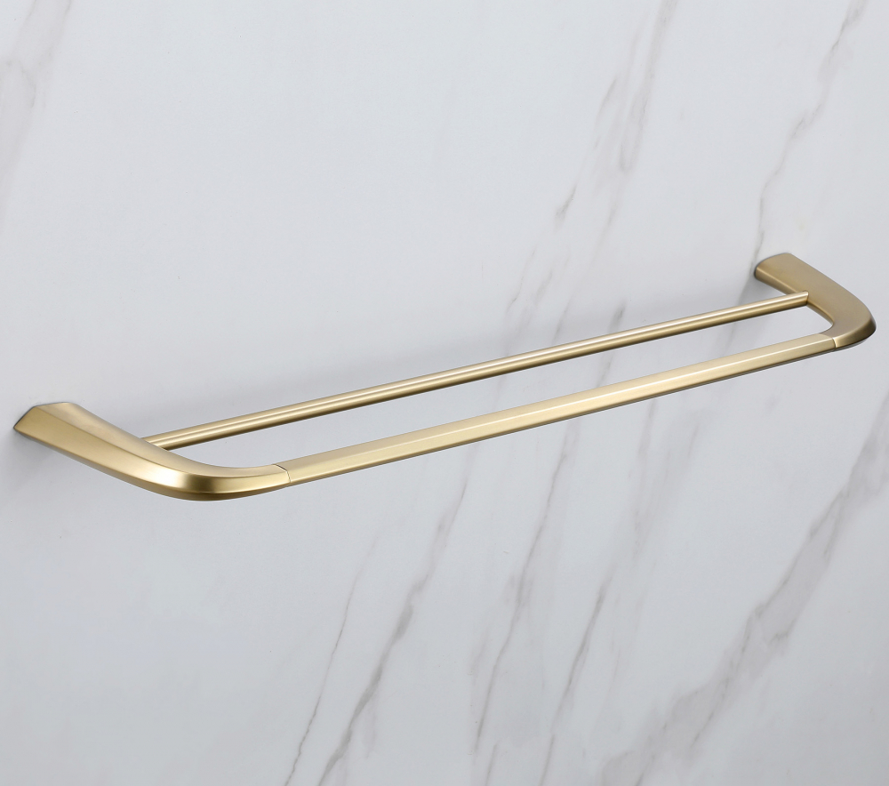 Полотенцедержатель 60см Abber Nord AA1553G (золото матовое), двойной