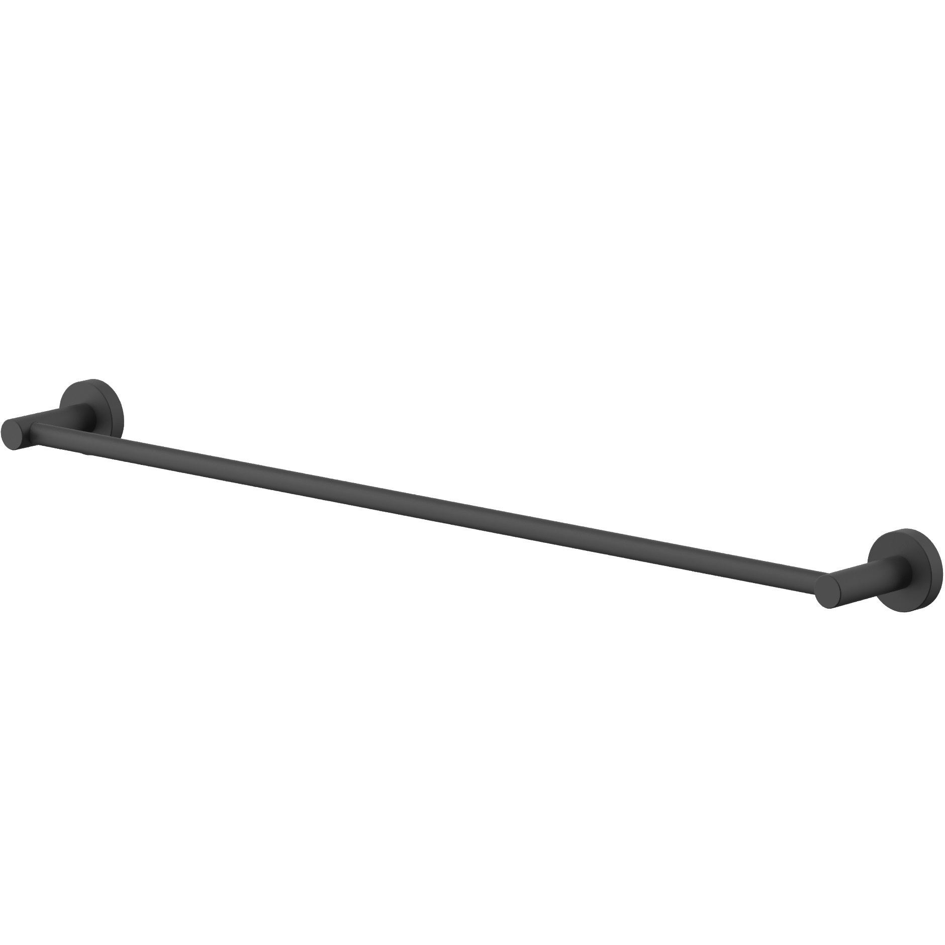 Полотенцедержатель 60см.,Whitecross Ergo ER2252BL (черный матовый)