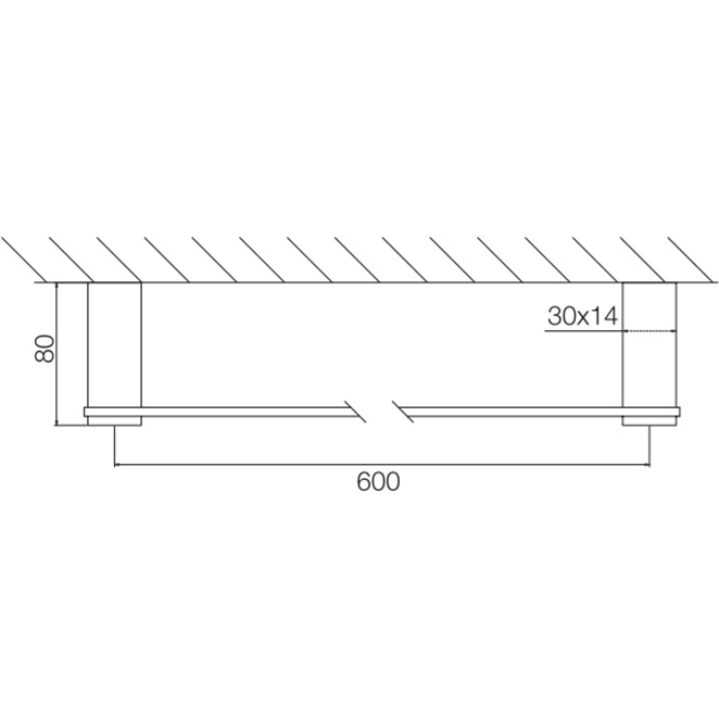 Полотенцедержатель 60см. Fima Carlo Frattini Accessori F6020/60OR (золотой)
