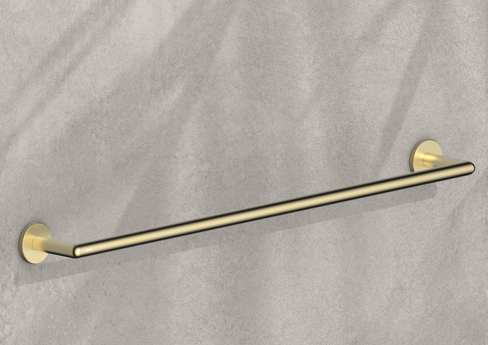 Полотенцедержатель 64.5 см Abber Pol 316 AA1956BG (светлое золото брашированное)