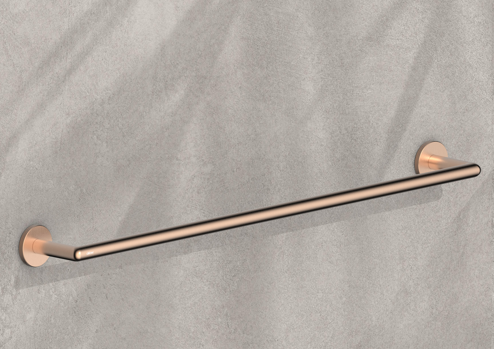 Полотенцедержатель 64.5 см Abber Pol 316 AA1956BRG (розовое золото брашированное)