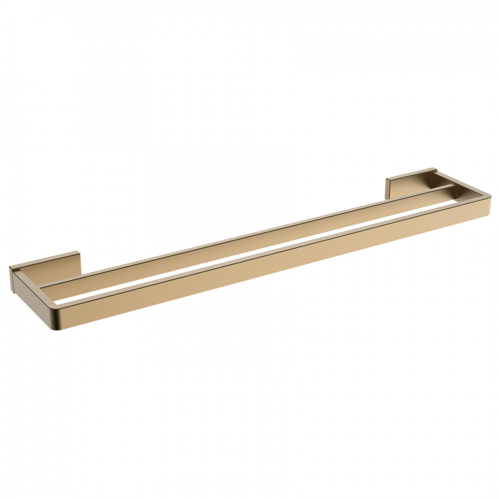 Полотенцедержатель Abber Westen AA1757G (золотой матовый), двойной