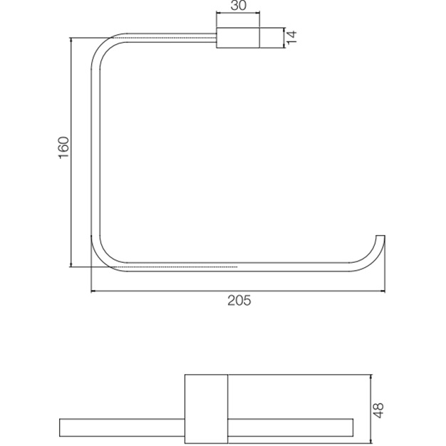 Полотенцедержатель Fima Carlo Frattini Accessori F6022/1OR (золотой)