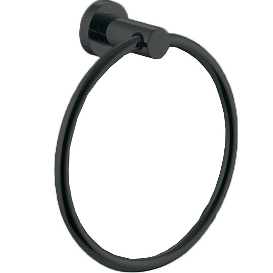 Полотенцедержатель-кольцо Fima Carlo Frattini Rotola F6002/1NS (черный матовый)