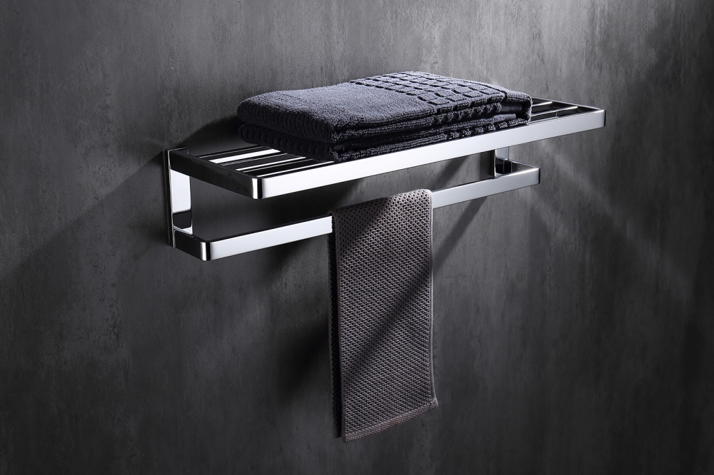 Полотенцедержатель-полка Abber Westen AA1758 (хром)