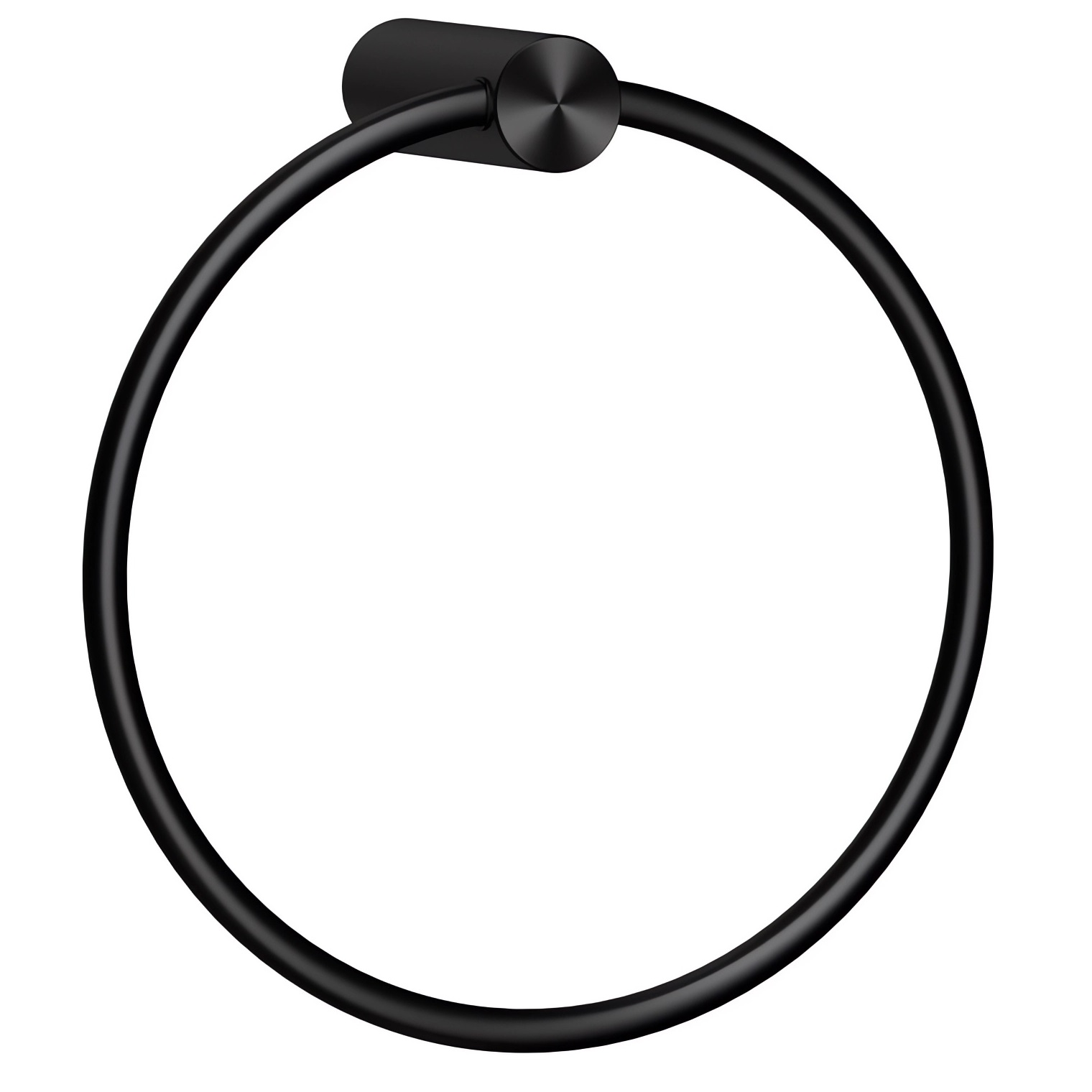 Полотенцедержатель Raiber Graceful RPB-80006 (черный матовый), кольцо