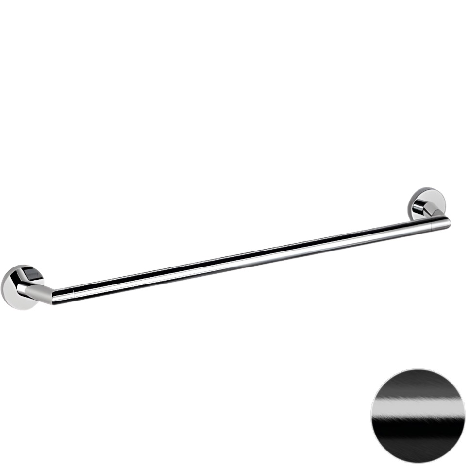 Полотенцедержатель Remer Guest GS30CFP (черный брашированный хром)