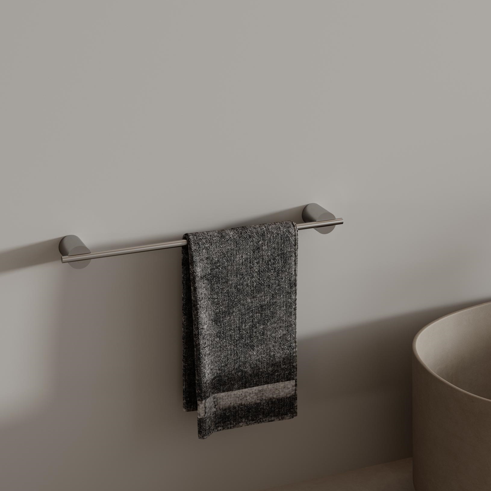 Полотенцедержатель Tezza Art 80 см (нерж. сатинированная сталь)
