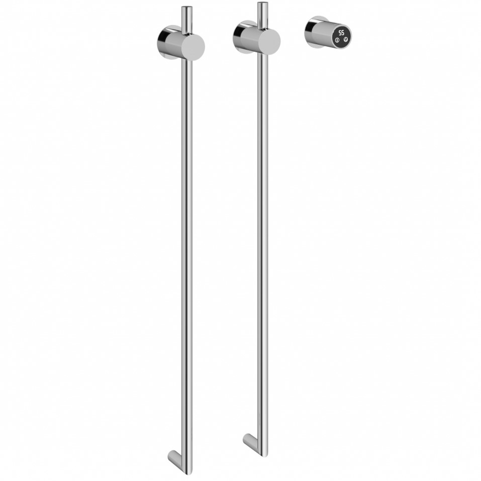 Полотенцесушитель электрический Abber Charme AH4002 34.5x80 (хром)