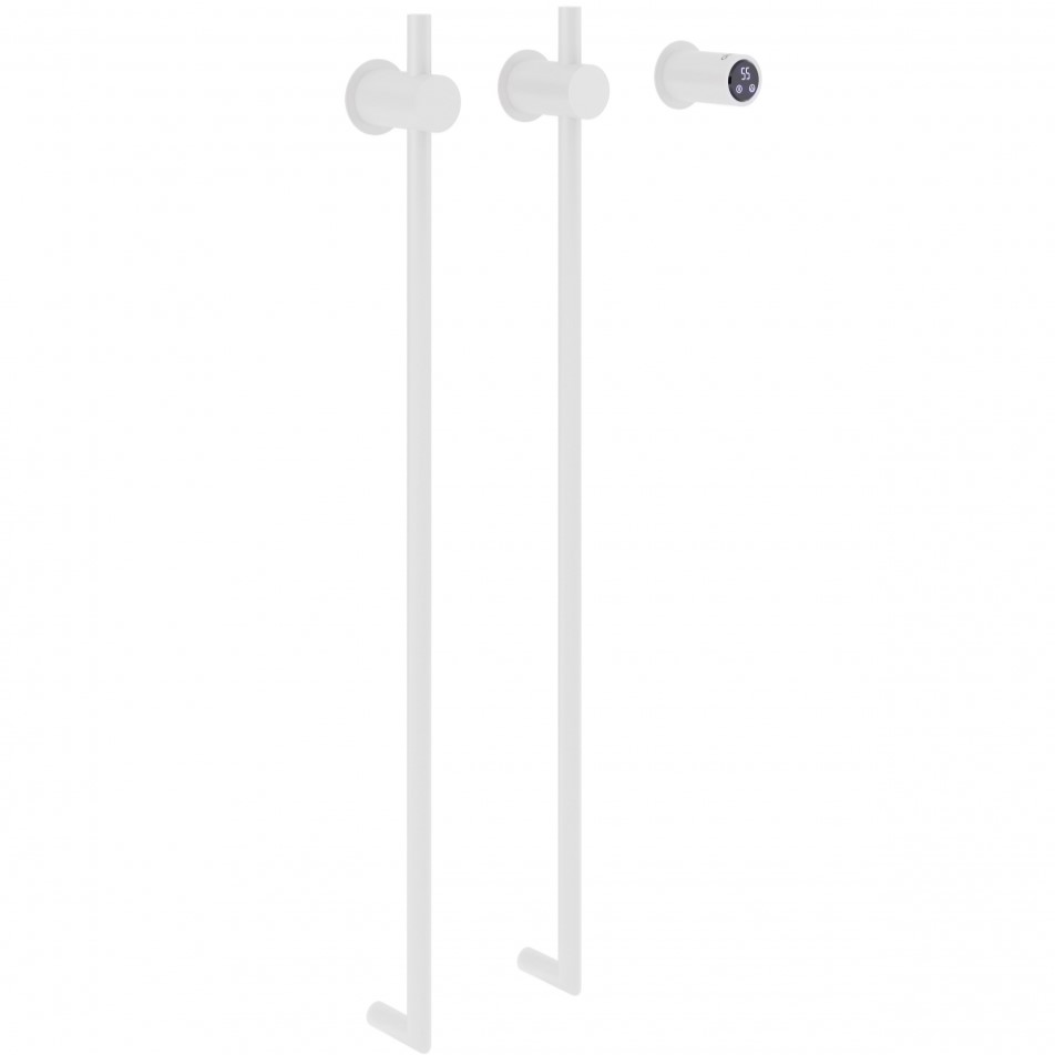 Полотенцесушитель электрический Abber Charme AH4002MW 34.5x80 (белый матовый)