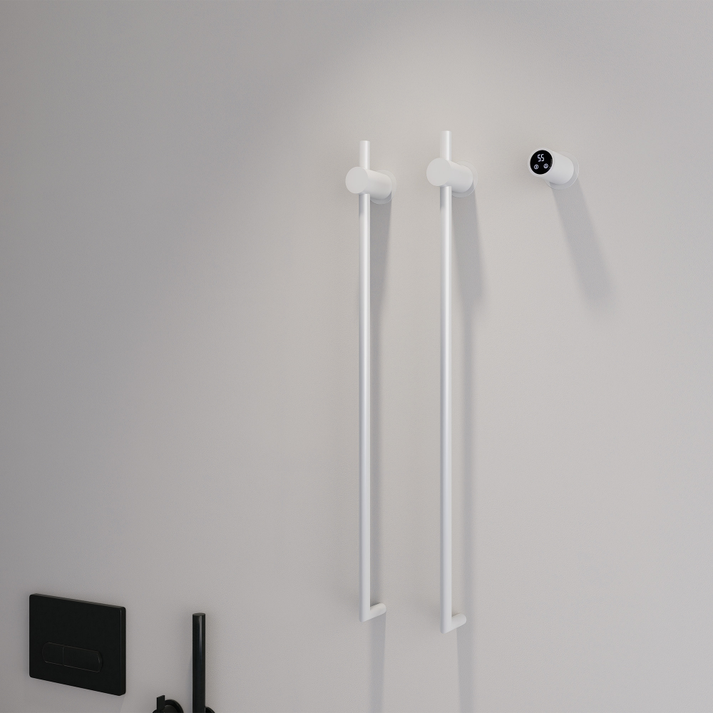 Полотенцесушитель электрический Abber Charme AH4002MW 34.5x80 (белый матовый)