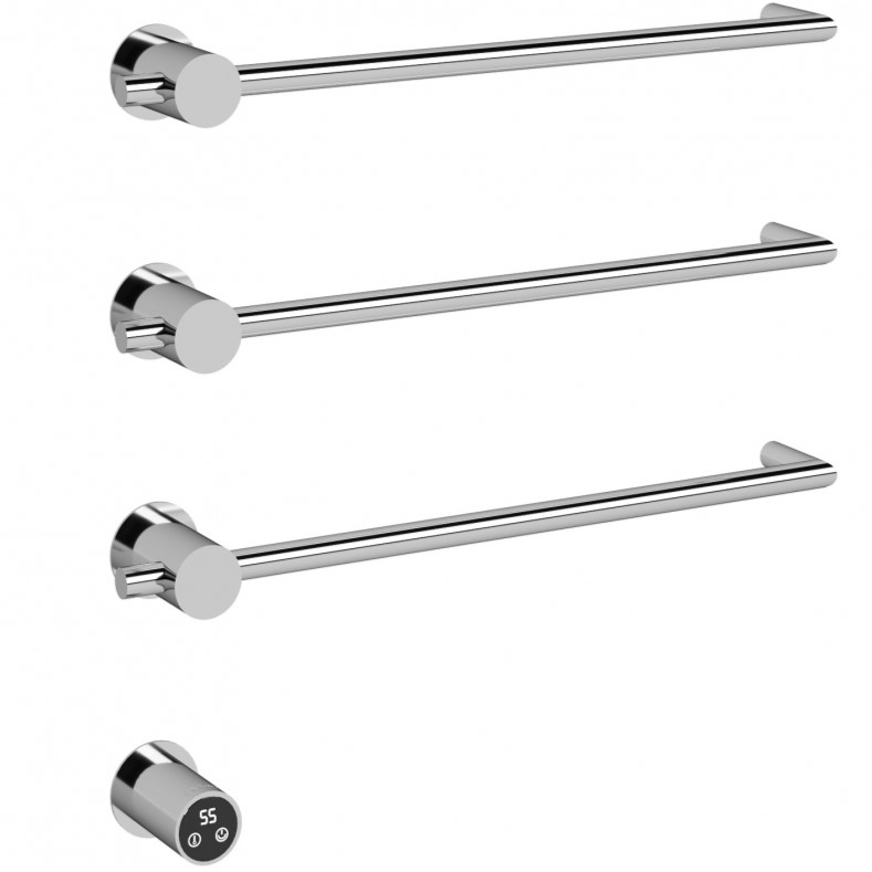 Полотенцесушитель электрический Abber Charme AH4003 52x49.5 (хром)