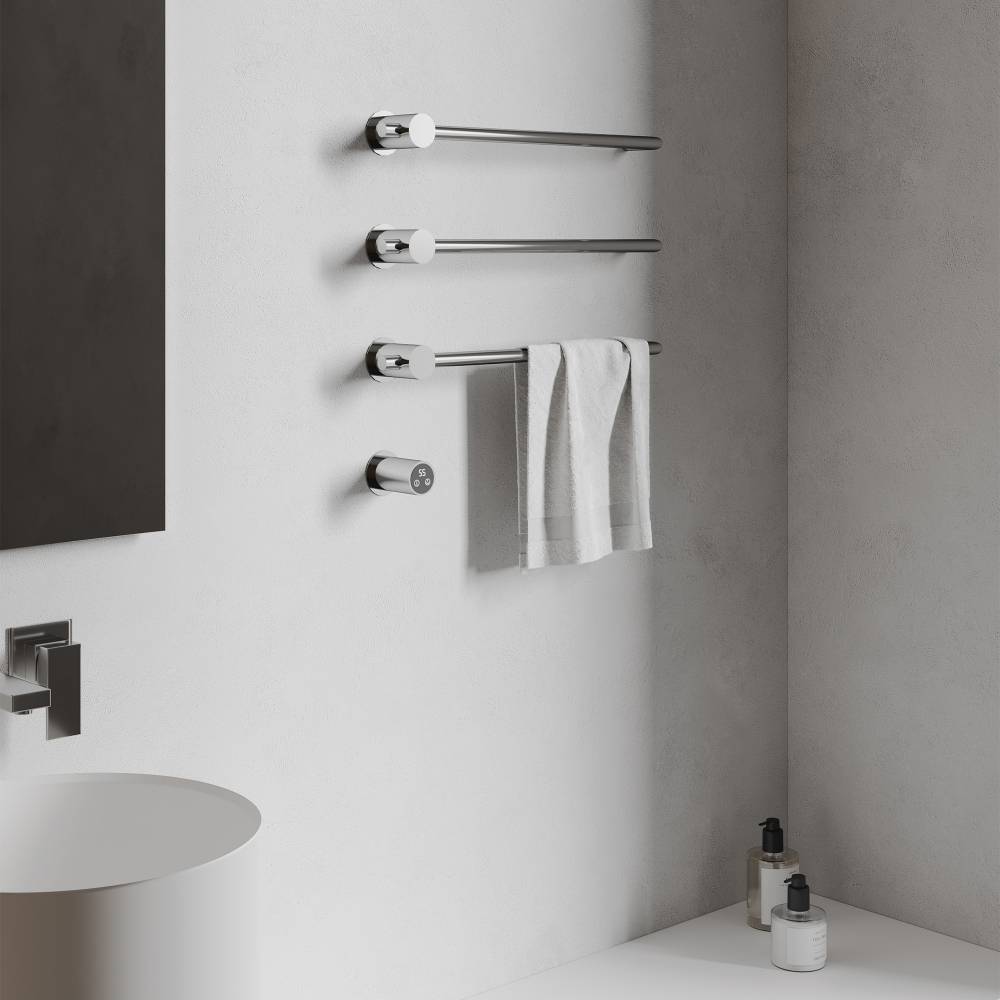 Полотенцесушитель электрический Abber Charme AH4003 52x49.5 (хром)