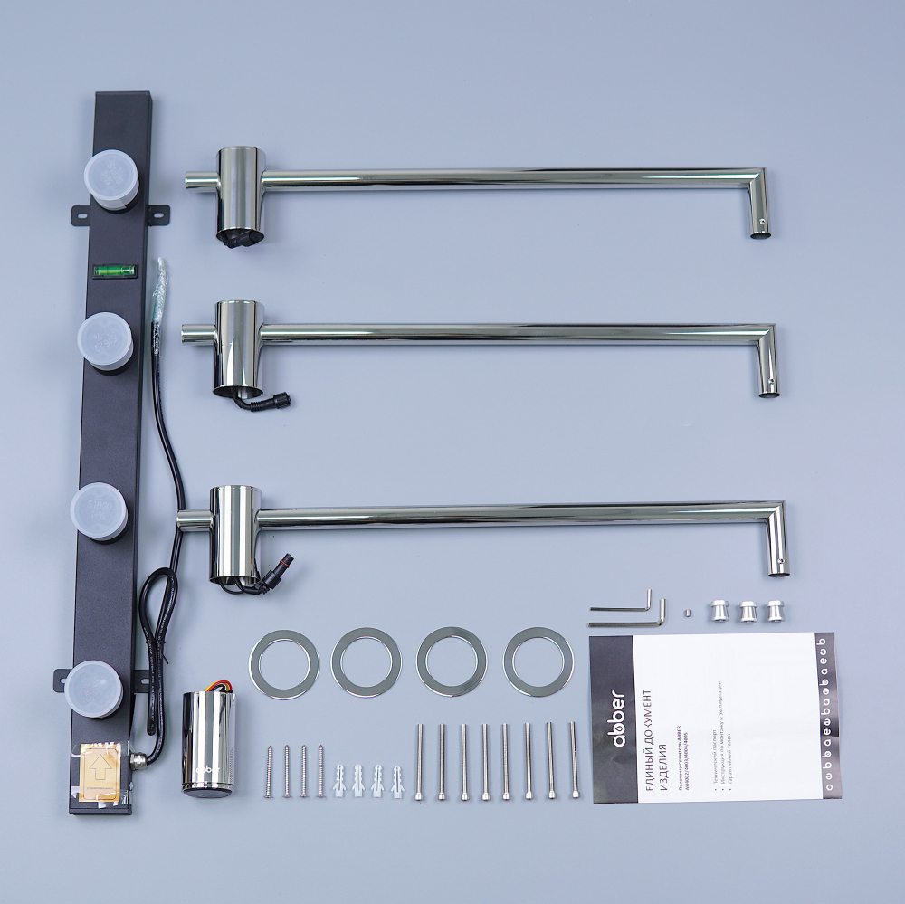 Полотенцесушитель электрический Abber Charme AH4003 52x49.5 (хром)