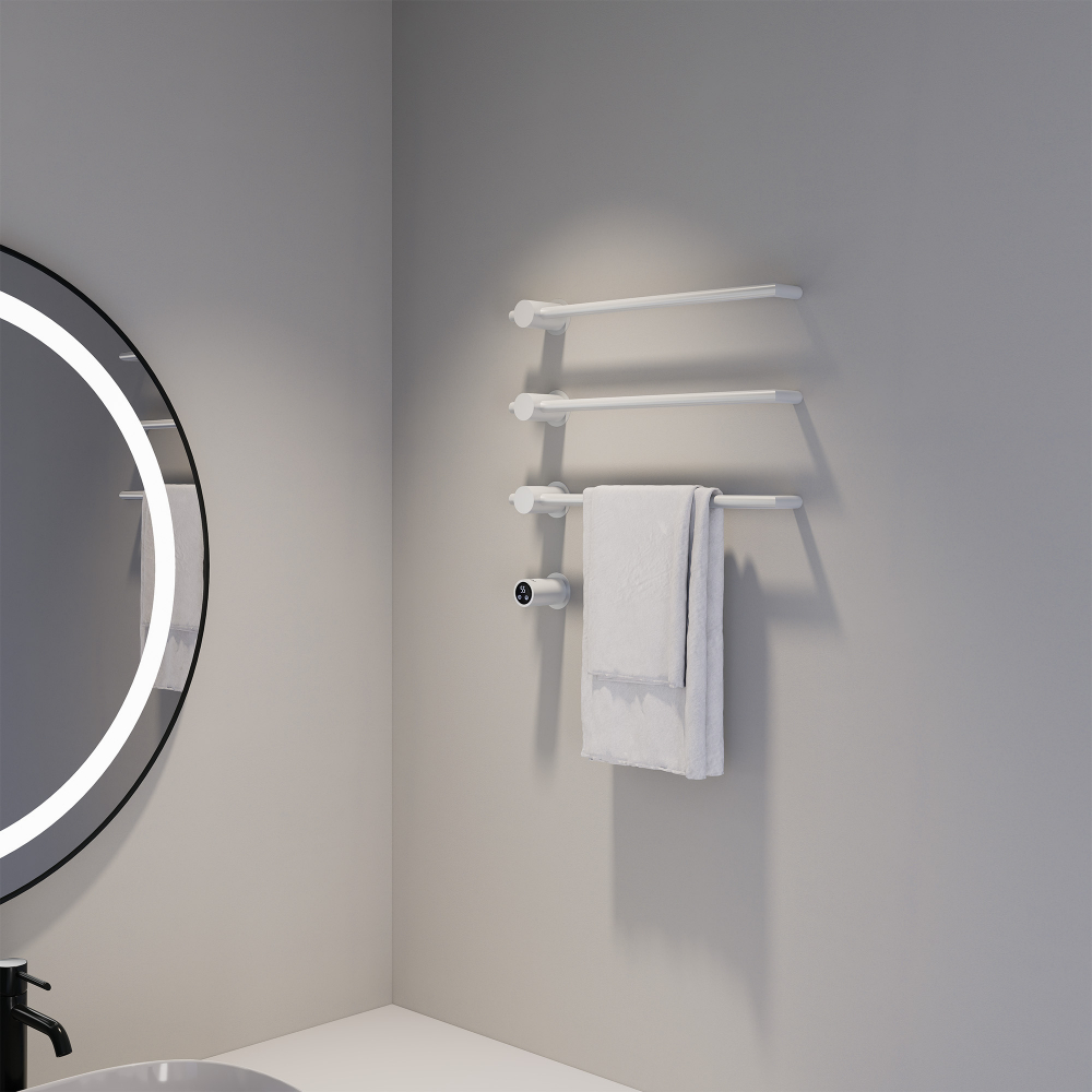 Полотенцесушитель электрический Abber Charme AH4003MW 52x49.5 (белый матовый)