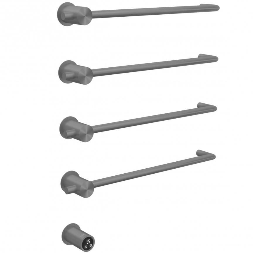 Полотенцесушитель электрический Abber Charme AH4004BST 52x64.5 (сталь брашированная)