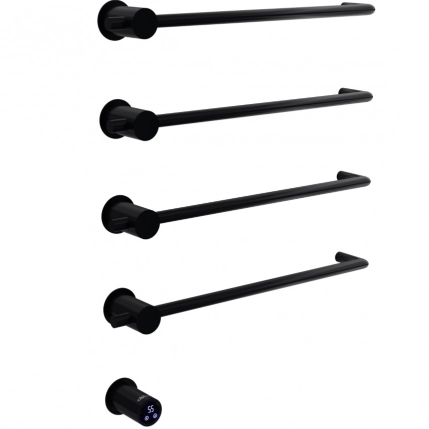 Полотенцесушитель электрический Abber Charme AH4004MB 52x64.5 (черный матовый)