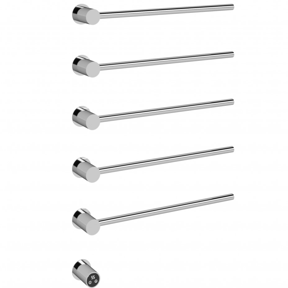 Полотенцесушитель электрический Abber Charme AH4005BST 52x79.5 (сталь брашированная)