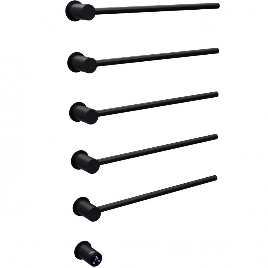 Полотенцесушитель электрический Abber Charme AH4005MB 52x79.5 (черный матовый)