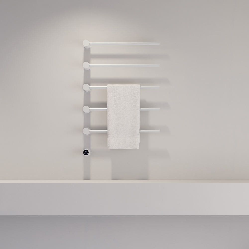 Полотенцесушитель электрический Abber Charme AH4005MW 52x79.5 (белый матовый)