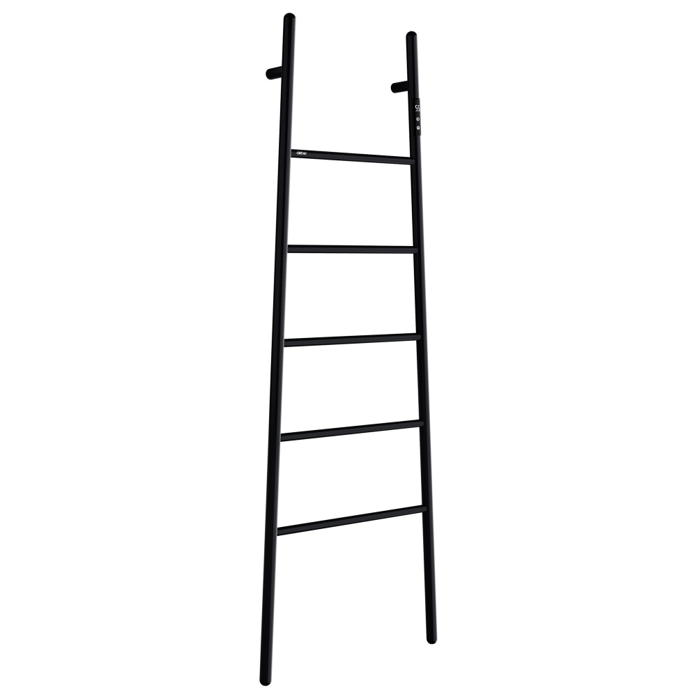 Полотенцесушитель электрический Abber Treppe AH4705MB 53х152 (черный матовый)