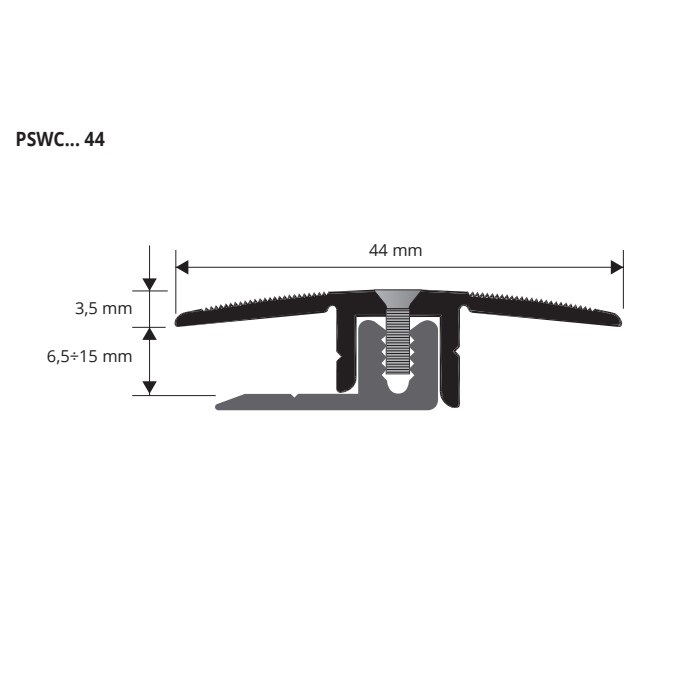Порог Progress Profiles Proscrew 44 PSWCAB 44 2.7 м. (бронза)