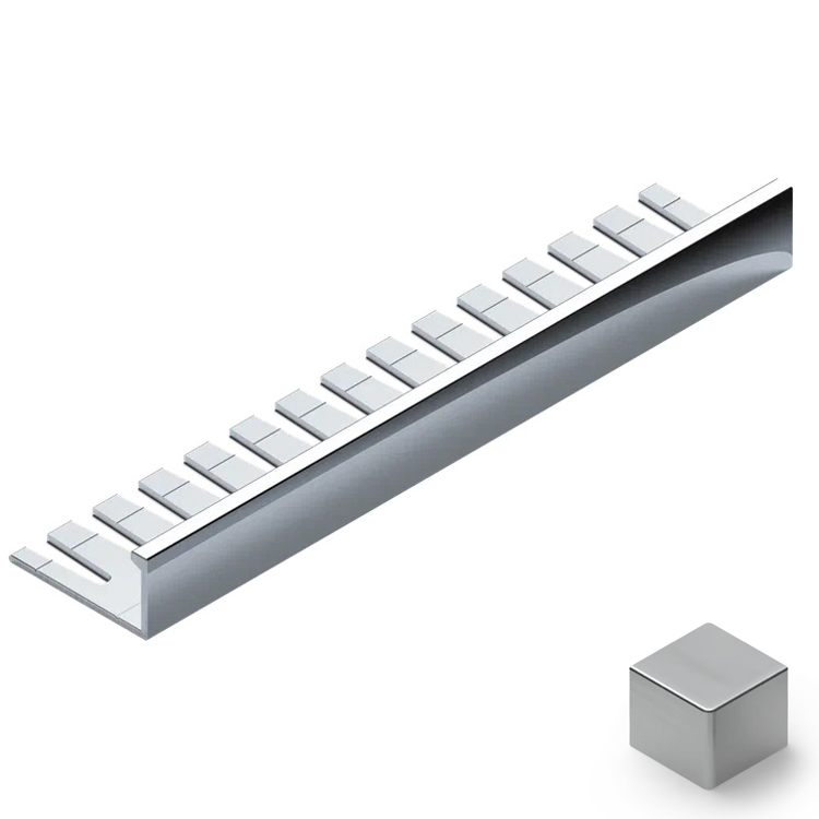 Профиль L-образный гибкий алюминий 12.5 мм Neexy PV06-02 (серебро матовое), 2.7 м.