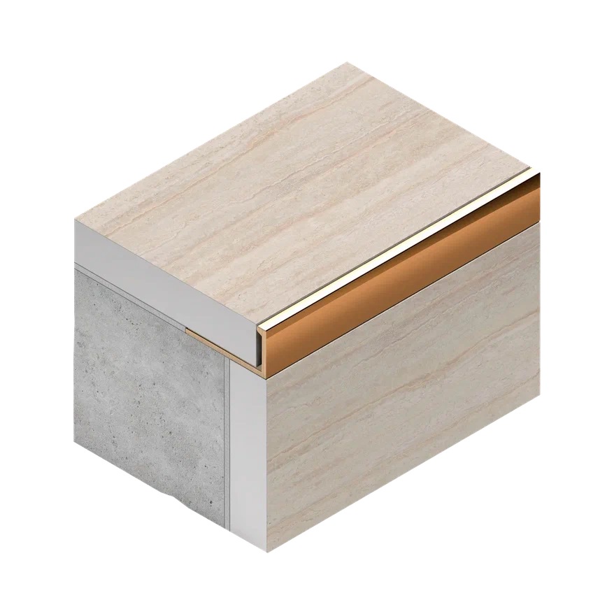 Профиль L-образный латунь 10 мм Neexy PVL02-04 (антик бронза светлая), 2.7 м.