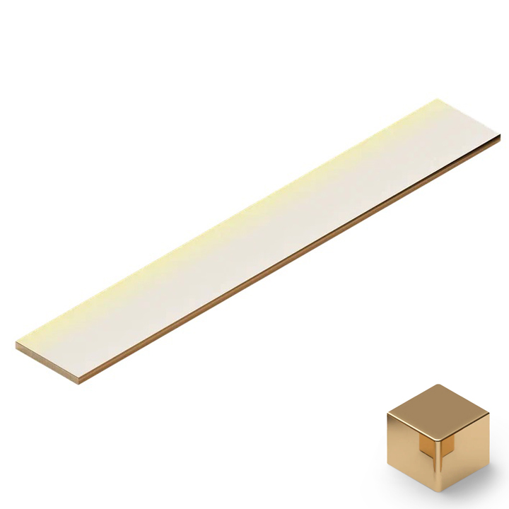 Полоса латунь 10 мм Neexy PVL87-01 (латунь полированная), 2.7 м.