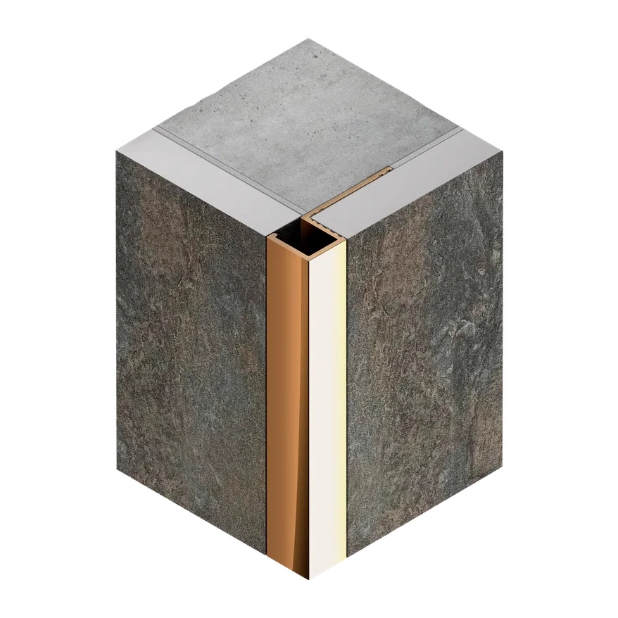 Профиль внешний  P латунь 10x10 мм Neexy PVL31-04 (антик бронза светлая), 2.7 м.