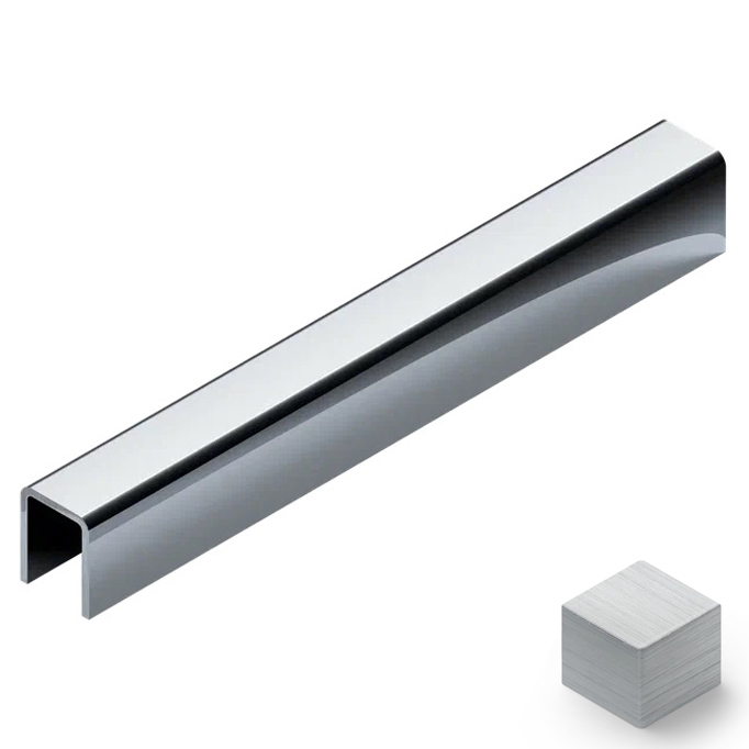 Профиль П-образный нерж. сталь 5x10 мм Neexy PVS95-13 (нерж. сталь удлиненный), 2.7 м.