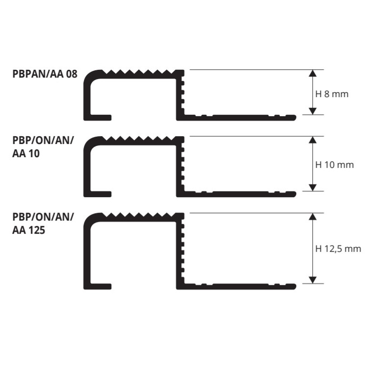 Профиль Progress Profiles Probrastep PBPAA 10 2.7 м. (серебро)