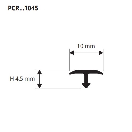 Профиль Progress Profiles Procover PCRAA 1045 2.7 м. (серебро)