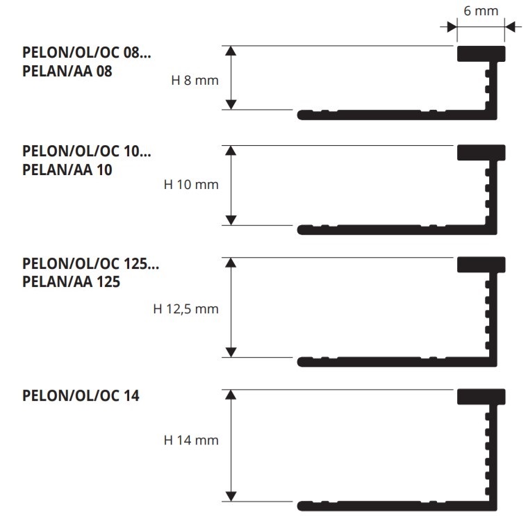 Профиль Progress Profiles Proelegant PELAA 125 2.7 м. (серебро)