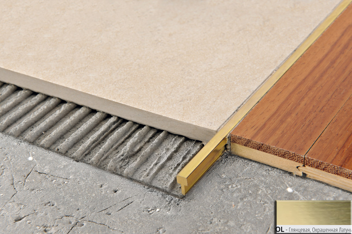 Профиль Progress Profiles Projoint PITOL 5109 0.9 м. (латунь блестящая)