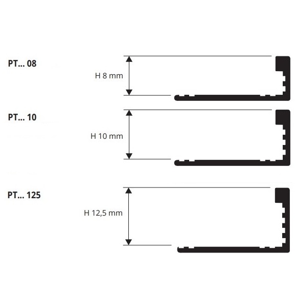 Профиль Progress Profiles Proterminal PTAB 125 2.7 м. (бронза), матовый