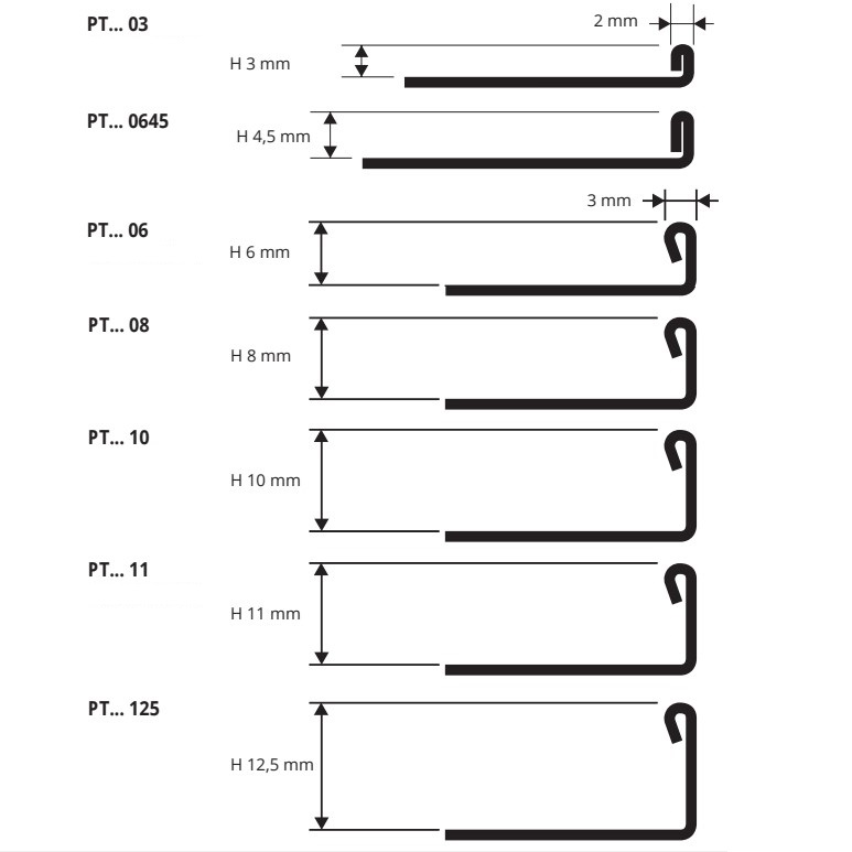 Профиль Progress Profiles Proterminal PTAC 06 2.7 м. (нерж. сталь), полированный