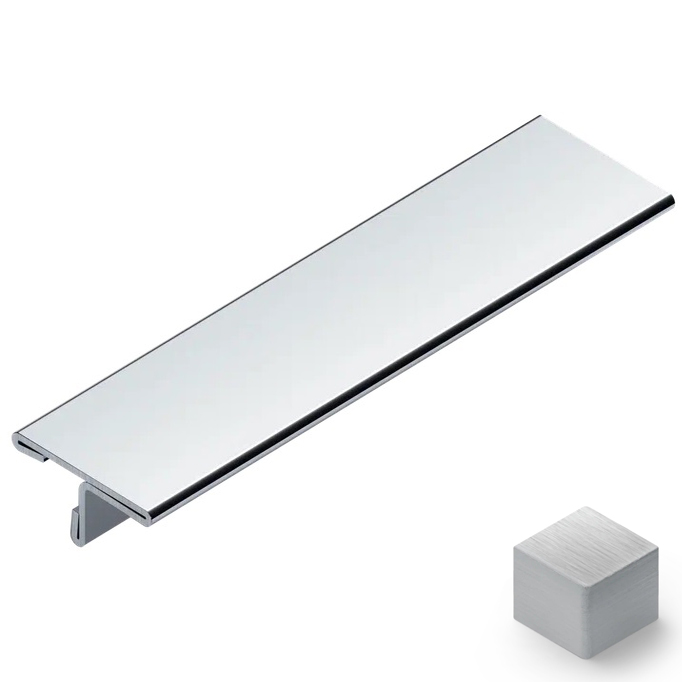 Профиль Т-образный нерж. сталь 20 мм Neexy PVS92-01 (нерж. сталь браш), 2.7 м.